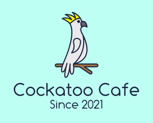 Perched Wild Cockatoo logo