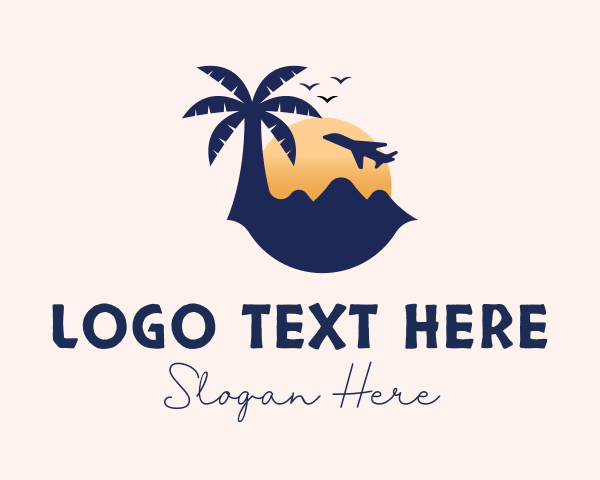 Coconut Tree logo example 3