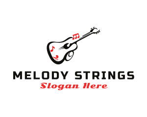 Guitar Music Sound logo