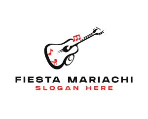 Guitar Music Sound logo design