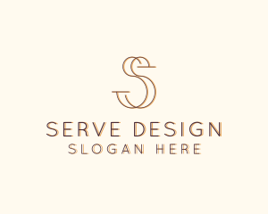 Business Firm Letter S logo design