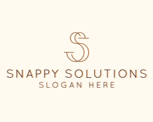 Business Firm Letter S logo design