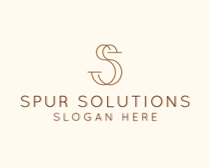 Business Firm Letter S logo design