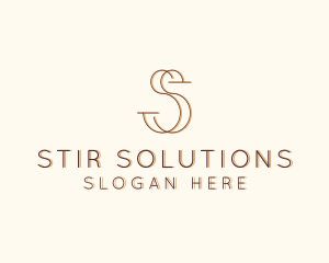 Business Firm Letter S logo design