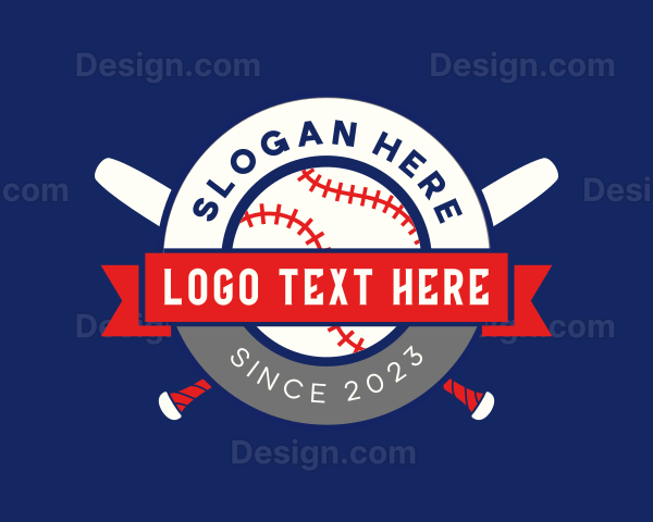 Baseball Sports Game Logo