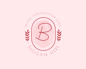 Beauty Apparel Wreath logo design