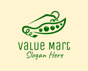 Pea Vegetable Price Tag  logo