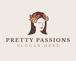 Pretty Flower Girl logo
