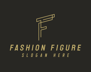 Elegant Fashion Letter F logo design