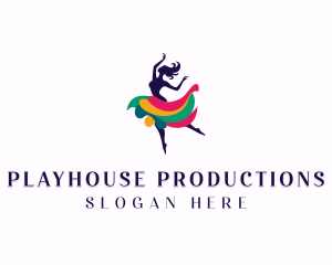 Dancing Theatre Woman logo