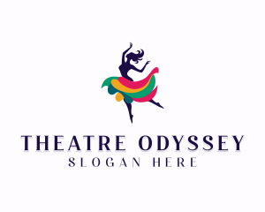 Dancing Theatre Woman logo