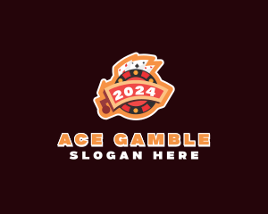 Casino Card Gambling logo design