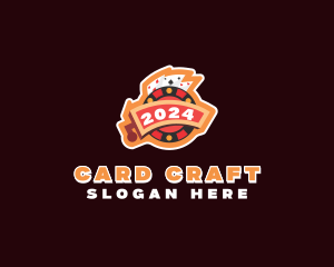 Casino Card Gambling logo design