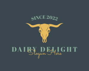 Cow Horn Ranch logo design