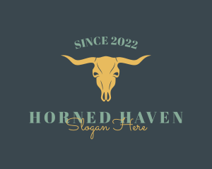 Cow Horn Ranch logo design