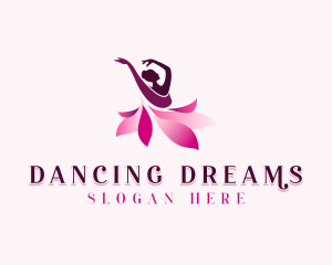 Ballet Dancing Woman logo