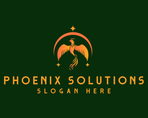 Moon Bird Phoenix logo