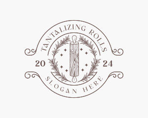 Rustic Rolling Pin Bakeshop logo design