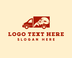 Pizza Delivery Truck logo