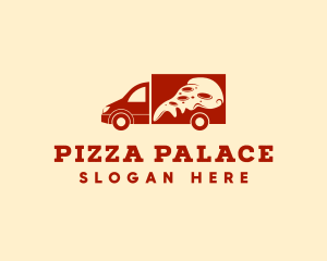 Pizza Delivery Truck logo design