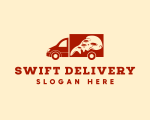 Pizza Delivery Truck logo design