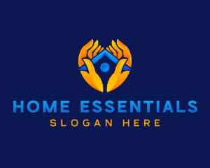 Home Hand Care logo design