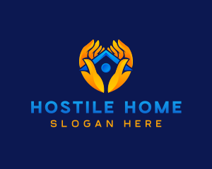 Home Hand Care logo design