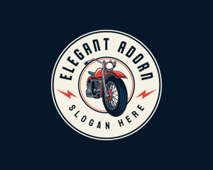 Motorcycle Bike Garage logo design