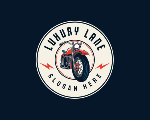 Motorcycle Bike Garage logo design