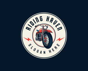 Motorcycle Bike Garage logo design