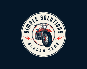 Motorcycle Bike Garage logo design