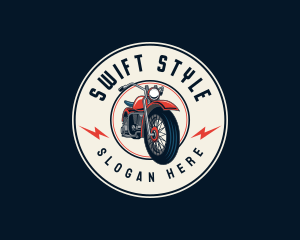Motorcycle Bike Garage logo design