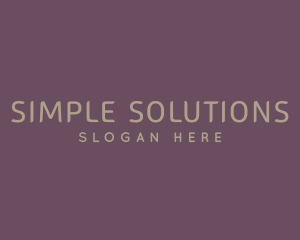 Premium Simple Minimalist logo design