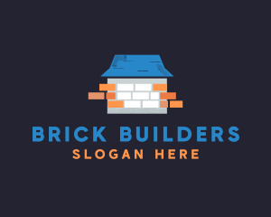 Brick Wall House logo design