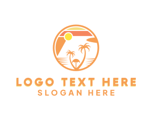 Tropical Island Beach logo