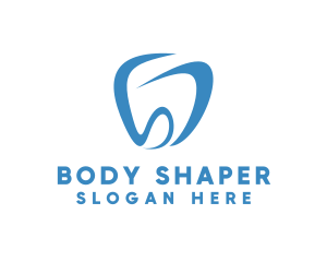 Dental Letter SD Tooth  logo design