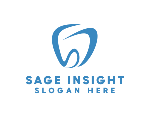 Dental Letter SD Tooth  logo design