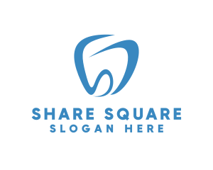 Dental Letter SD Tooth  logo design