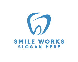 Dental Letter SD Tooth  logo
