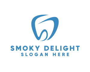 Dental Letter SD Tooth  logo design