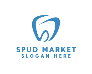 Dental Letter SD Tooth  logo design