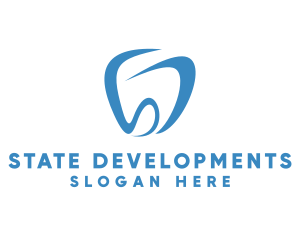 Dental Letter SD Tooth  logo design