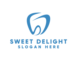 Dental Letter SD Tooth  logo design