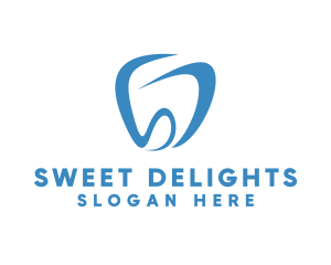 Dental Letter SD Tooth  logo design