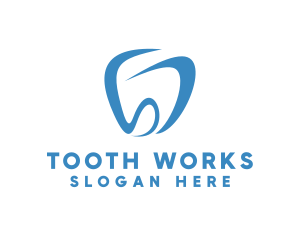 Dental Letter SD Tooth  logo