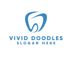 Dental Letter SD Tooth  logo design