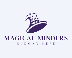 Magic Hat Wizardry logo design