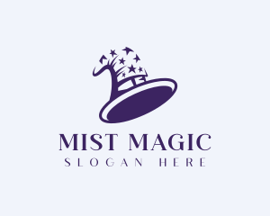 Magic Hat Wizardry logo design