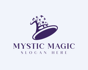 Magic Hat Wizardry logo design
