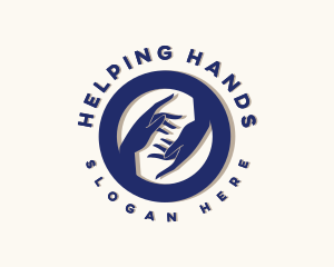 Helping Hand Community logo design